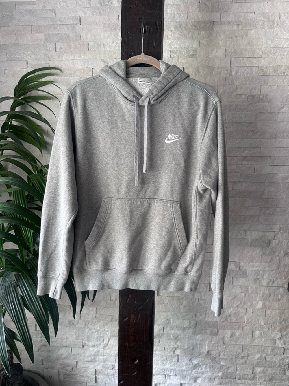 Nike Sportswear Light Gray Hoodie Size Small
